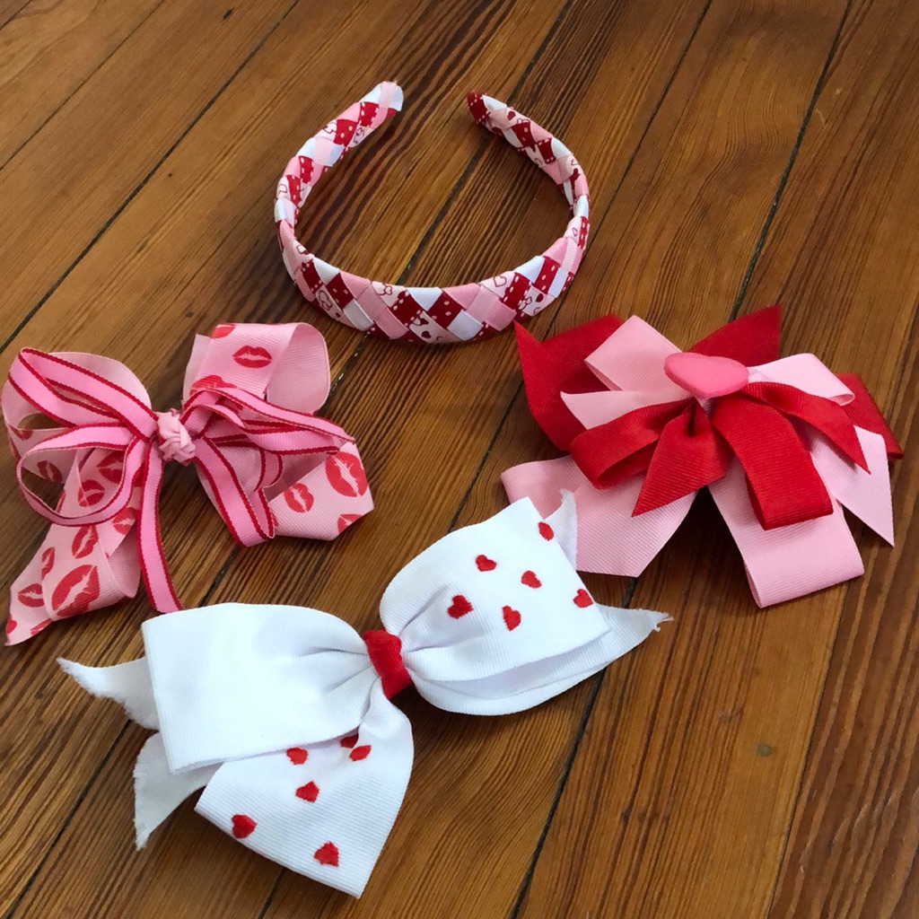 Boutique Brand Valentine Hair Accessories